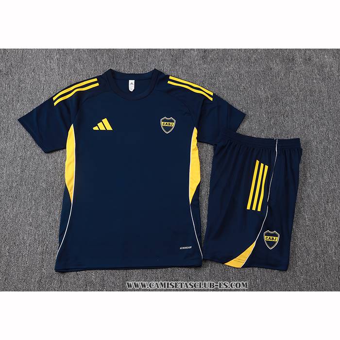Chandal del Boca Juniors 25-26 Manga Corta Azul - Pantalon Corto